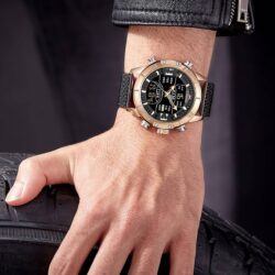 ساعة نافي فورس رجالي NF9153S-RG-B