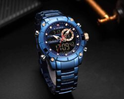 ساعة نافي فورس رجالي NF9163-BE-BE