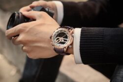 ساعة نافي فورس رجالي NF9163-RG-CE