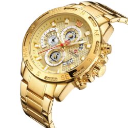 ساعة نافي فورس رجالي NF9165-G-G