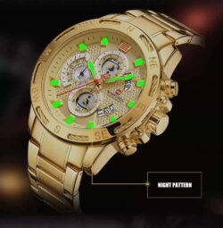 ساعة نافي فورس رجالي NF9165-G-G