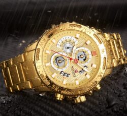 ساعة نافي فورس رجالي NF9165-G-G