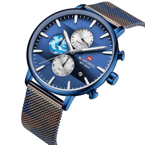 ساعة نافي فورس رجالي NF9169-CF-BE