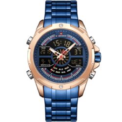 ساعة نافي فورس رجالي NF9170-RG-BE