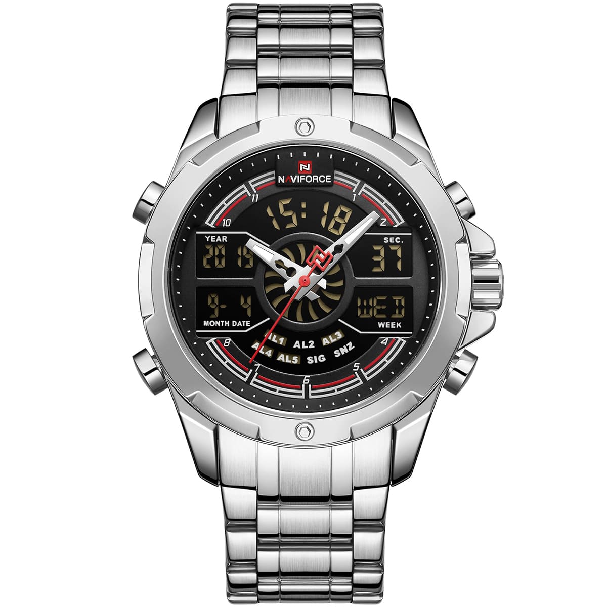 ساعة نافي فورس رجالي NF9170-S-B 1 ساعة نافي فورس رجالي NF9170-S-B