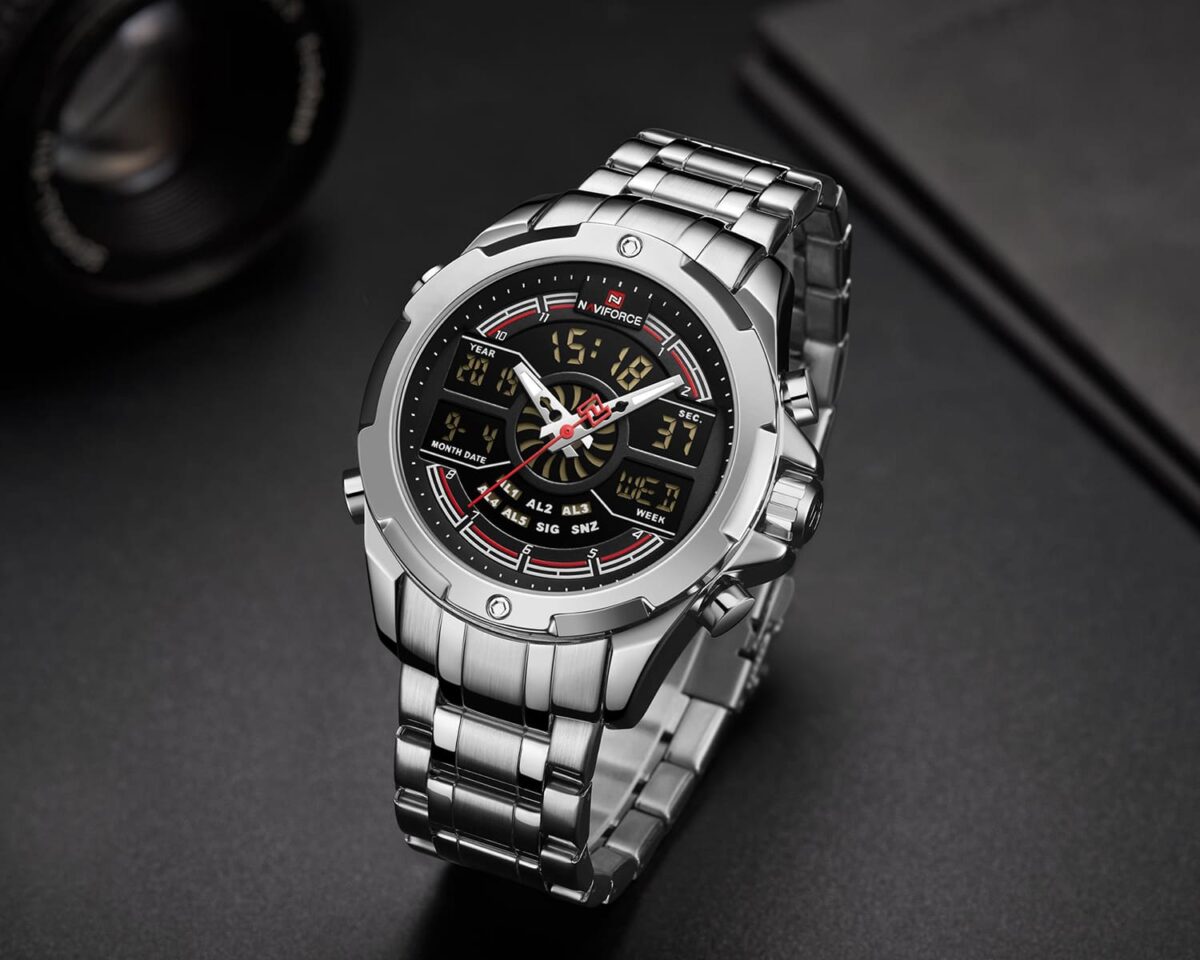 ساعة نافي فورس رجالي NF9170-S-B