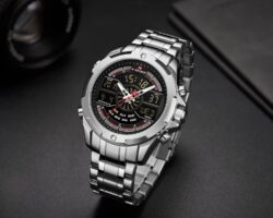 ساعة نافي فورس رجالي NF9170-S-B