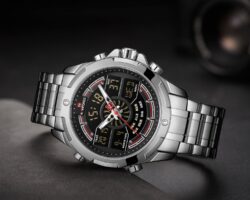 ساعة نافي فورس رجالي NF9170-S-B