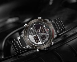 ساعة نافي فورس رجالي NF9171-B-GY-B