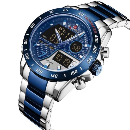 ساعة نافي فورس رجالي NF9171-S-BE-BE