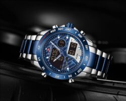 ساعة نافي فورس رجالي NF9171-S-BE-BE