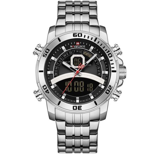 ساعة نافي فورس رجالي NF9181S-S-B
