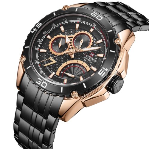 ساعة نافي فورس رجالي NF9183-RG-B