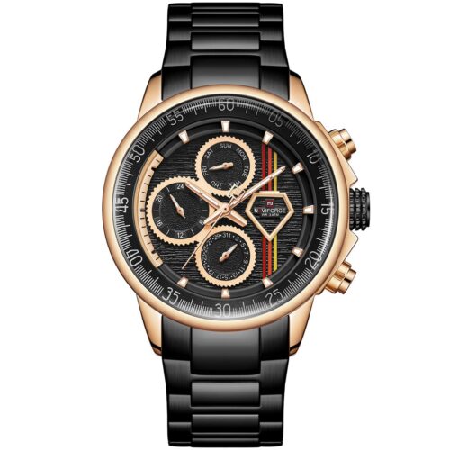 ساعة نافي فورس رجالي NF9184-RG-B