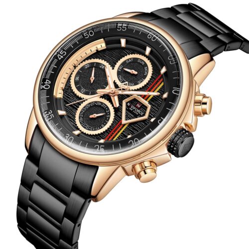 ساعة نافي فورس رجالي NF9184-RG-B