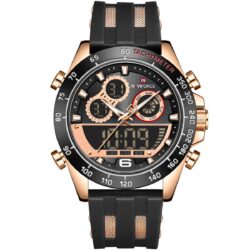 ساعة نافي فورس رجالي NF9188T-RG-B-B