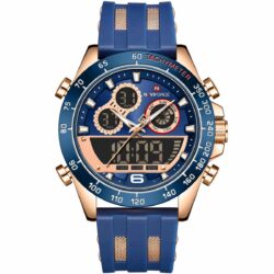 ساعة نافي فورس رجالي NF9188T-RG-BE-BE