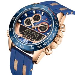 ساعة نافي فورس رجالي NF9188T-RG-BE-BE