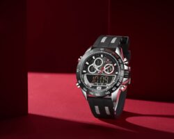 ساعة نافي فورس رجالي NF9188T-S-B-B