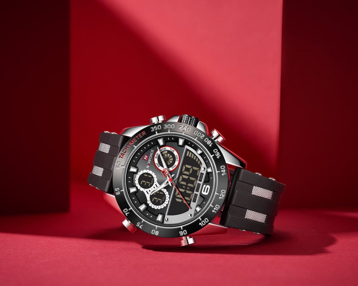 ساعة نافي فورس رجالي NF9188T-S-B-B