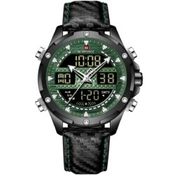 ساعة نافي فورس رجالي NF9194-B-GN-B