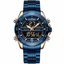 ساعة نافي فورس رجالي NF9195S-RG-BE-BE