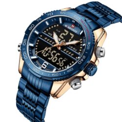 ساعة نافي فورس رجالي NF9195S-RG-BE-BE