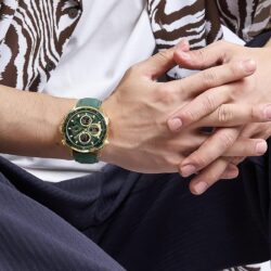 ساعة نافي فورس رجالي NF9197L-G-GN-GN