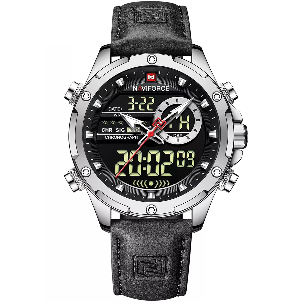 ساعة نافي فورس رجالي NF9208-S-B-B 1 ساعة نافي فورس رجالي NF9208-S-B-B