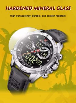 ساعة نافي فورس رجالي NF9208-S-B-B