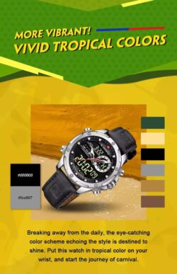 ساعة نافي فورس رجالي NF9208-S-B-B