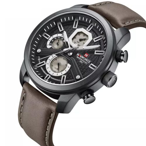 ساعة نافي فورس رجالي NF9211L-B-B-GY