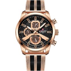 ساعة نافي فورس رجالي NF9211S-RG-B