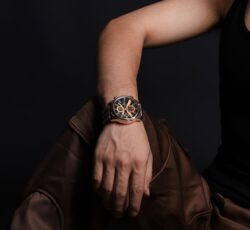 ساعة نافي فورس رجالي NF9211S-RG-B