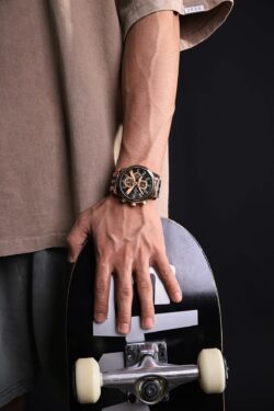 ساعة نافي فورس رجالي NF9211S-RG-B