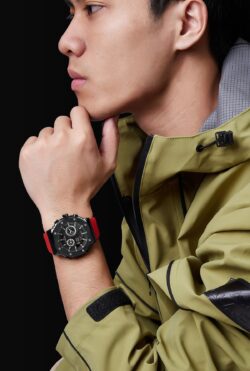 ساعة نافي فورس رجالي NF9216T-B-B-R