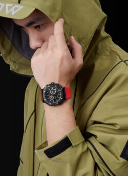 ساعة نافي فورس رجالي NF9216T-B-B-R