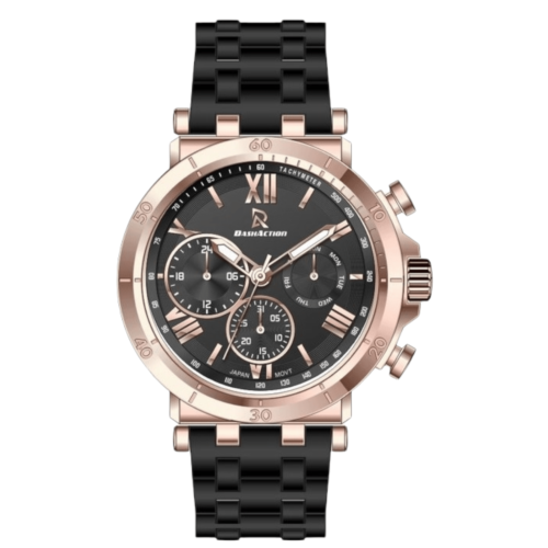 DASH ACTION Watch for Men’s Stainless Steel Analog Watch–D1934-RB