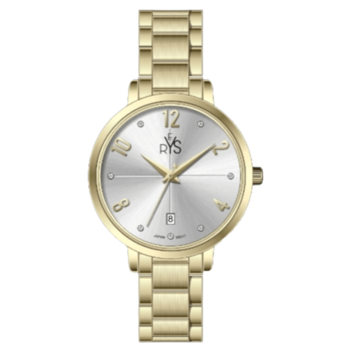 REYS WATCH WATCH-WOMEN-STAINLESS STEEL-GOLD AND SILVER R2039-GS