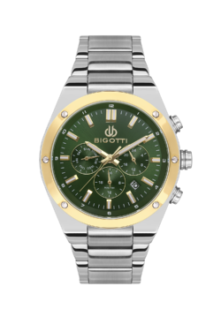 BIGOTTI MILANO MENS STAINLESS STEEL STRAP WATCH – BG.1.10511-4