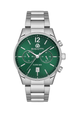 BIGOTTI MILANO MENS STAINLESS STEEL STRAP WATCH – BG.1.10509-4