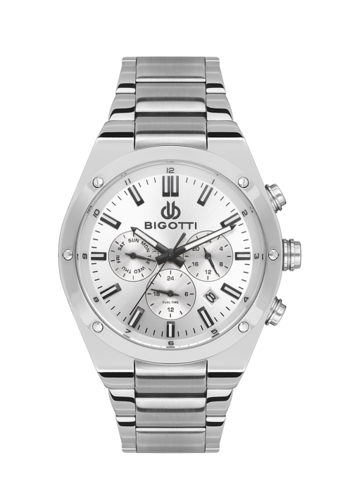 BIGOTTI MILANO MENS STAINLESS STEEL STRAP WATCH – BG.1.10511-1