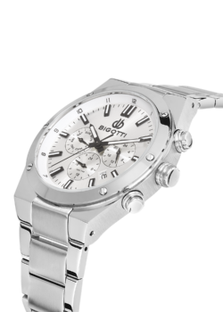 ⁦BIGOTTI MILANO MENS STAINLESS STEEL STRAP WATCH – BG.1.10511-1⁩ - الصورة ⁦4⁩