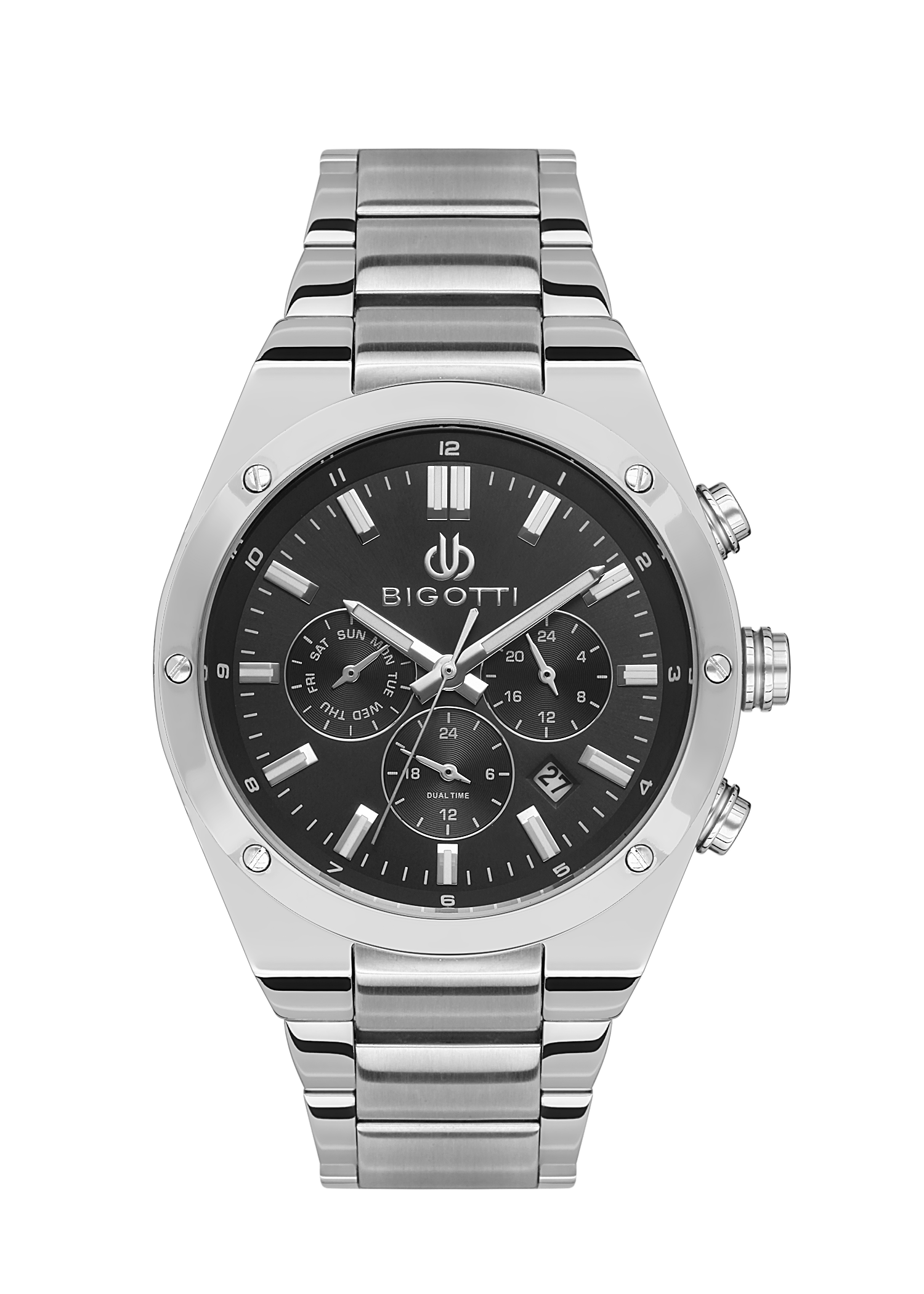 BG.1.10511-2 BIGOTTI MILANO MENS STAINLESS STEEL STRAP WATCH – BG.1.10511-2 - الصورة 1