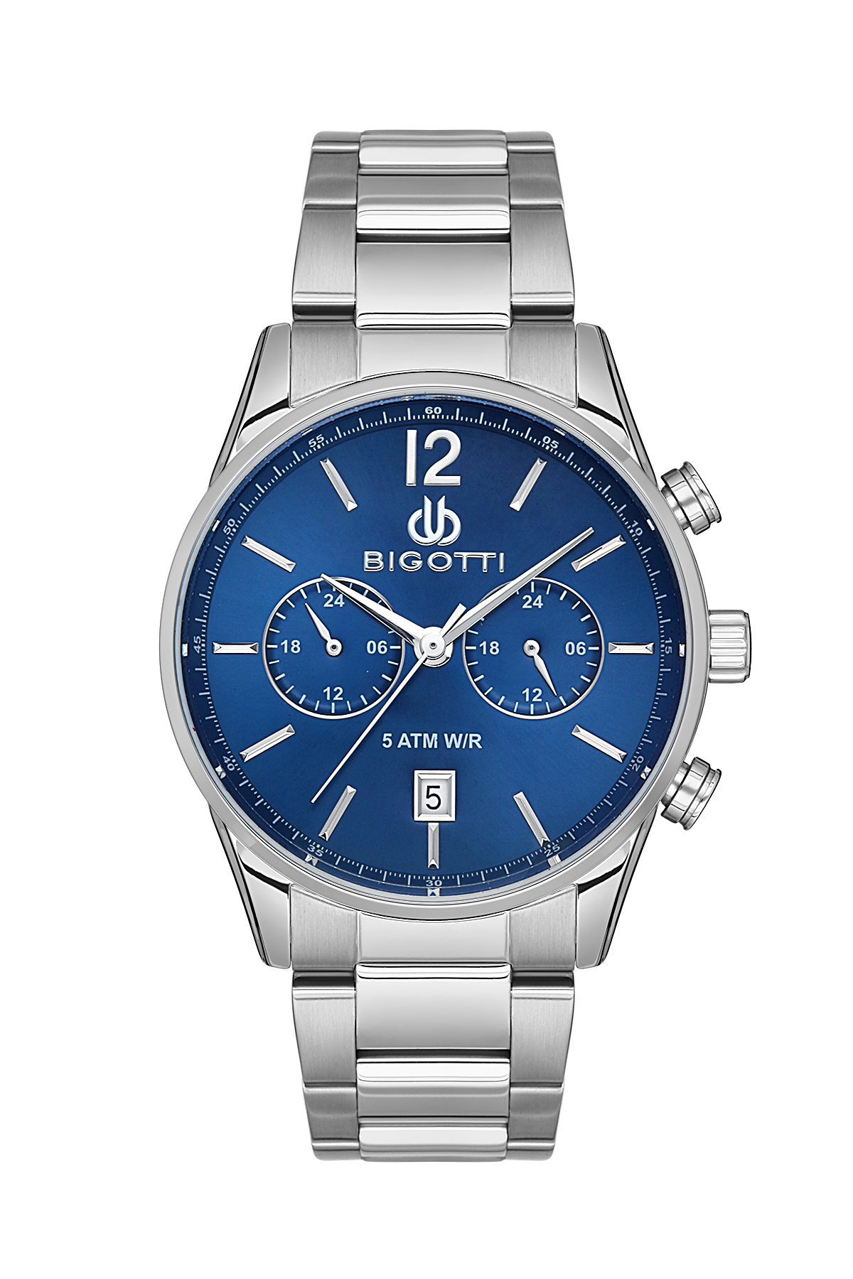 BG.1.10509-3 BIGOTTI MILANO MENS STAINLESS STEEL STRAP WATCH – BG.1.10509-3 - الصورة 1