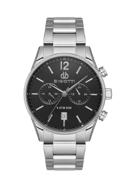 BIGOTTI MILANO MENS STAINLESS STEEL STRAP WATCH – BG.1.10509-2