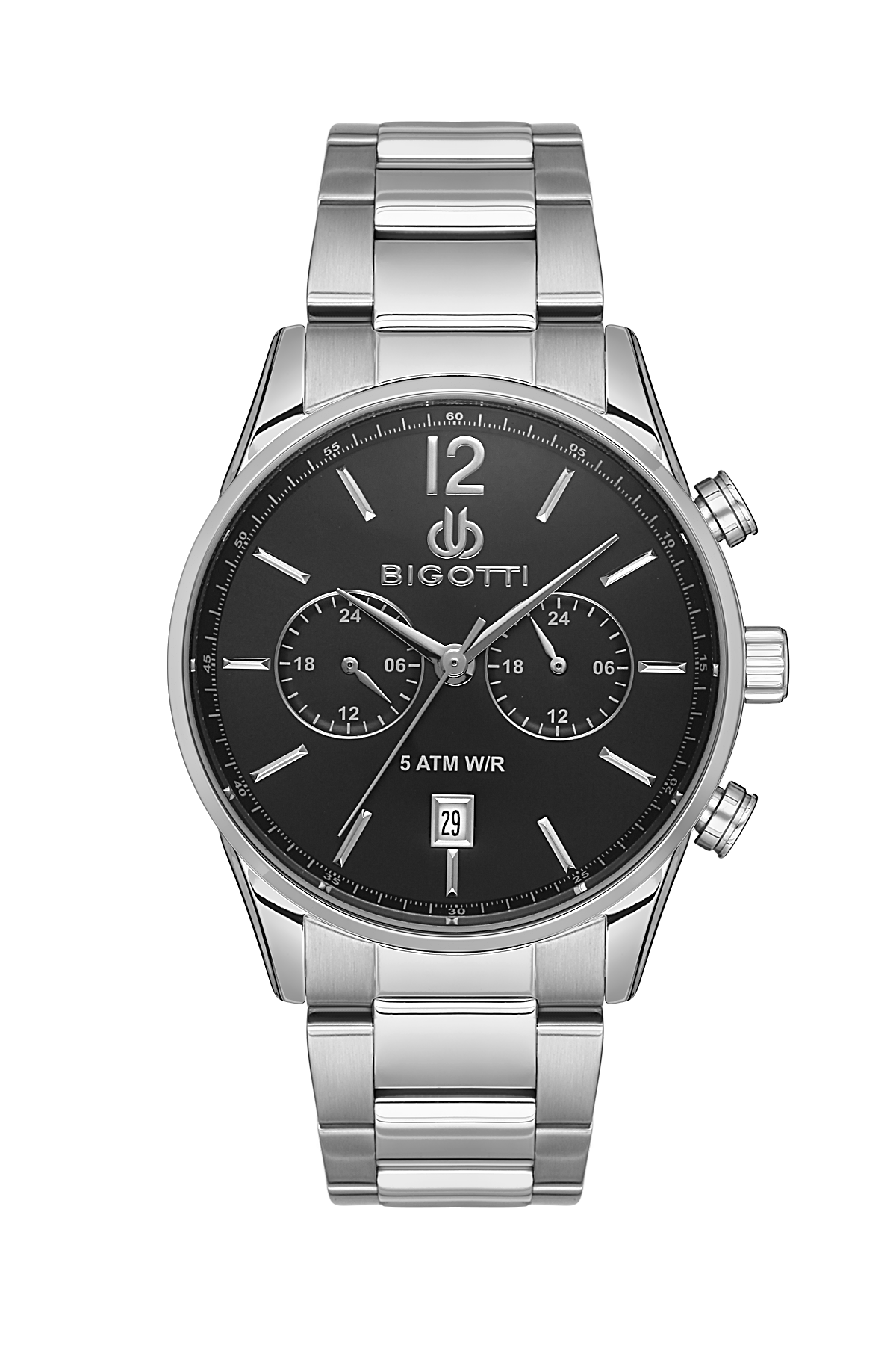 BG.1.10509-2 BIGOTTI MILANO MENS STAINLESS STEEL STRAP WATCH – BG.1.10509-2 - الصورة 1