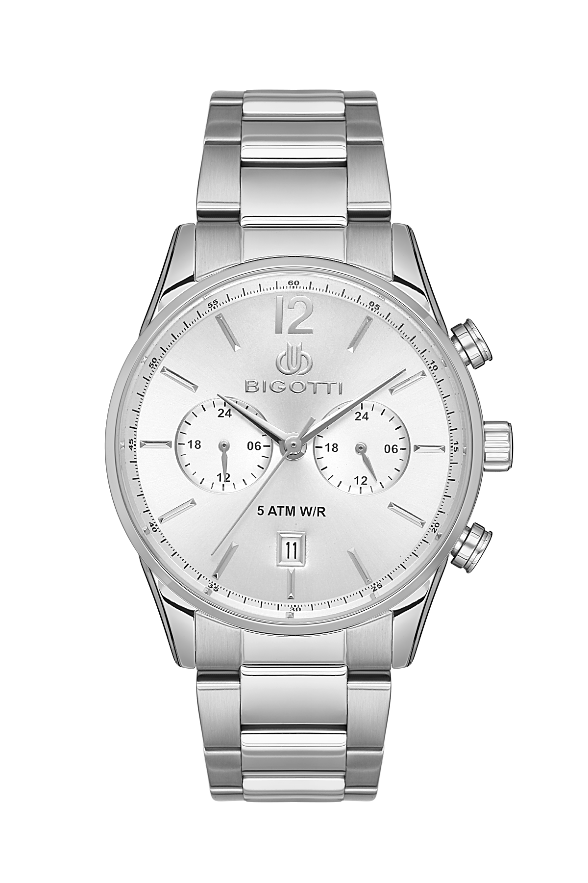 BG.1.10509-1 BIGOTTI MILANO MENS STAINLESS STEEL STRAP WATCH – BG.1.10509-1 - الصورة 1