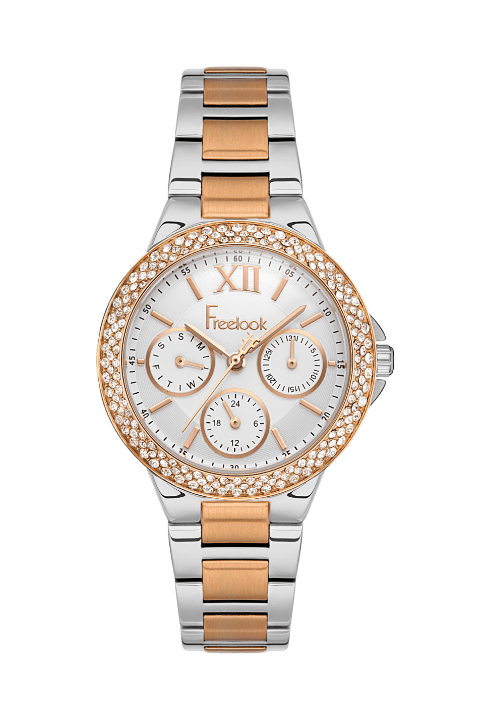 FREELOOK CHARMANT WOMENS STAINLESS STEEL STRAP WATCH – FL.1 FREELOOK CHARMANT WOMENS STAINLESS STEEL STRAP WATCH – FL.1.10401-5