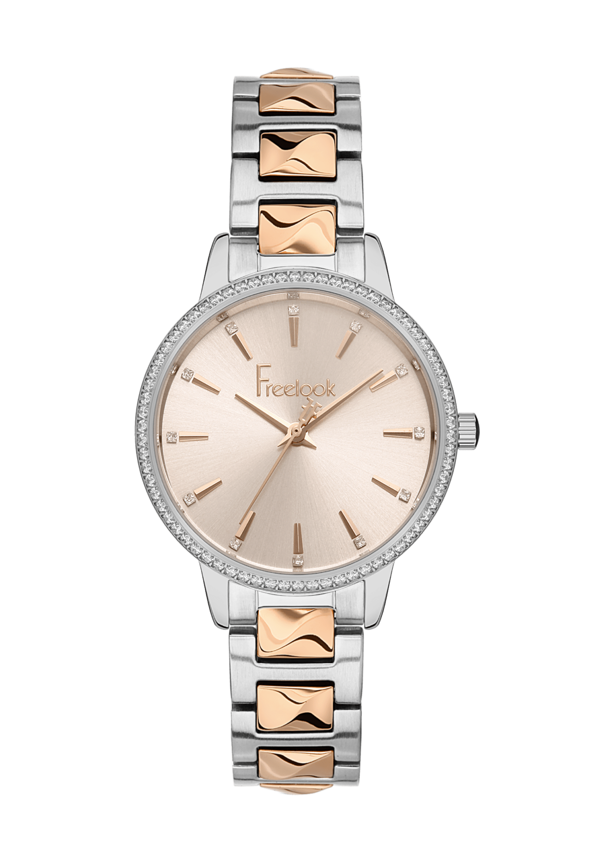 FREELOOK LUMIERE WOMENS STAINLESS STEEL STRAP WATCH – FL.1.10404-5